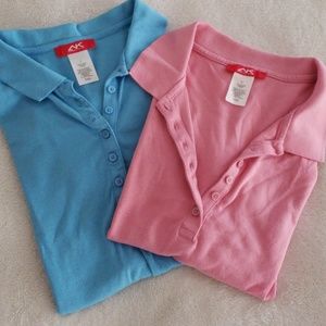 2 Anne Klein golf shirts
